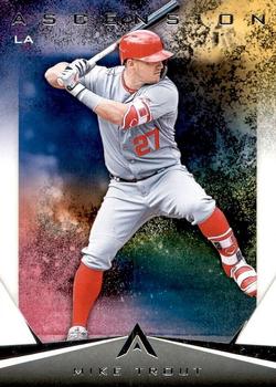 2019 Panini Chronicles - Ascension #8 Mike Trout Front
