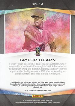 2019 Panini Chronicles - Ascension #14 Taylor Hearn Back
