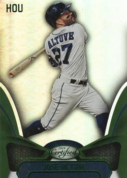 2019 Panini Chronicles - Certified Green #11 Jose Altuve Front