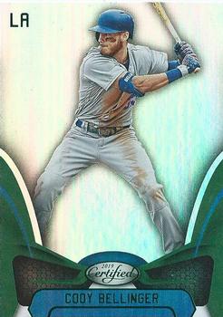 2019 Panini Chronicles - Certified Green #16 Cody Bellinger Front