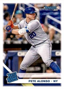 2019 Panini Chronicles - Donruss Rated Rookies #255 Pete Alonso Front