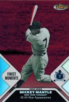 2006 Finest - Mantle Moments #MMFM6 Mickey Mantle Front