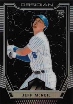 2019 Panini Chronicles - Obsidian #12 Jeff McNeil Front