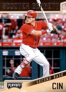 2019 Panini Chronicles - Playoff #17 Scooter Gennett Front