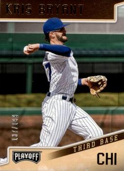 2019 Panini Chronicles - Playoff Gold #11 Kris Bryant Front