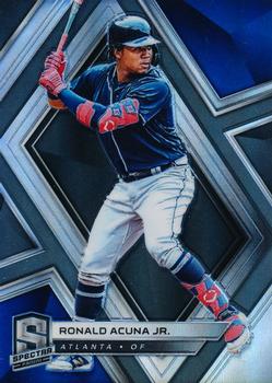 2019 Panini Chronicles - Spectra #10 Ronald Acuna Jr. Front