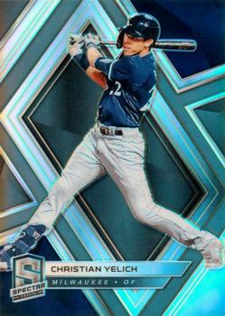 2019 Panini Chronicles - Spectra #18 Christian Yelich Front