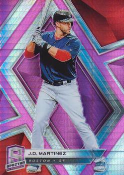 2019 Panini Chronicles - Spectra Neon Pink #28 J.D. Martinez Front