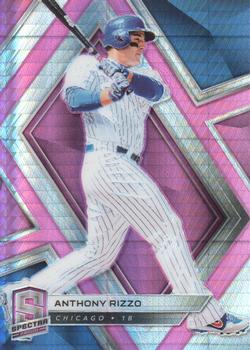 2019 Panini Chronicles - Spectra Neon Pink #46 Anthony Rizzo Front