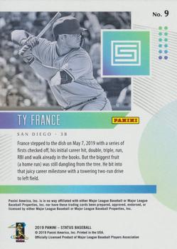 2019 Panini Chronicles - Status Red #9 Ty France Back
