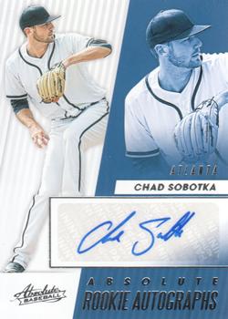 2019 Panini Chronicles - Absolute Rookie Autographs #ARA-CS Chad Sobotka Front