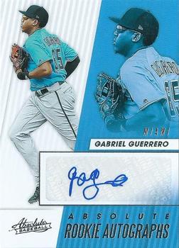 2019 Panini Chronicles - Absolute Rookie Autographs #ARA-GG Gabriel Guerrero Front