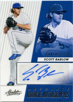 2019 Panini Chronicles - Absolute Rookie Autographs #ARA-SB Scott Barlow Front