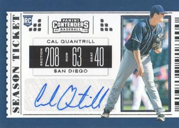 2019 Panini Chronicles - Contenders Season Ticket Autographs #16 Cal Quantrill Front