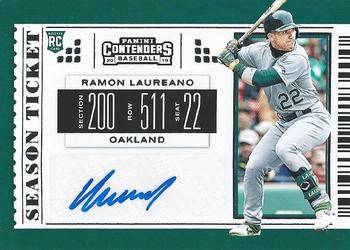 2019 Panini Chronicles - Contenders Season Ticket Autographs #18 Ramon Laureano Front