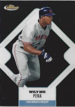 2006 Finest - Refractors Black #13 Wily Mo Pena Front