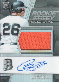 2019 Panini Chronicles - Spectra Rookie Jersey Autographs #142 Chris Shaw Front
