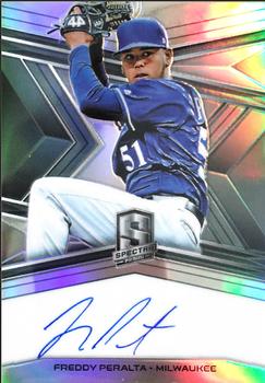 2019 Panini Chronicles - Spectra Signatures #SS-FP Freddy Peralta Front