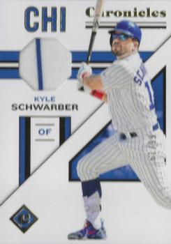 2019 Panini Chronicles - Chronicles Swatches Gold #CS-KS Kyle Schwarber Front