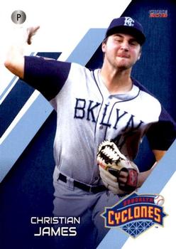 2018 Choice Brooklyn Cyclones #13 Christian James Front
