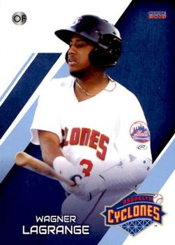 2018 Choice Brooklyn Cyclones #15 Wagner Lagrange Front