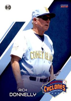 2018 Choice Brooklyn Cyclones #40 Rich Donnelly Front