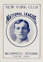 1904 Allegheny Card Company #NNO Joe McGinnity Front