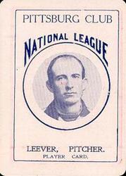 1904 Allegheny Card Company #NNO Sam Leever Front