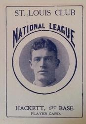 1904 Allegheny Card Company #NNO Jim Hackett Front