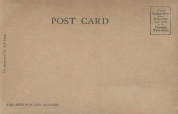 1905 Rotograph Postcards (PC782) #NNO Joseph McGinnity Back