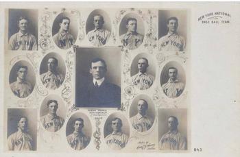 1905 Rotograph Postcards (PC782) #NNO New York Giants Front