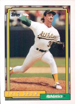 1992 Topps #132 Eric Show Front
