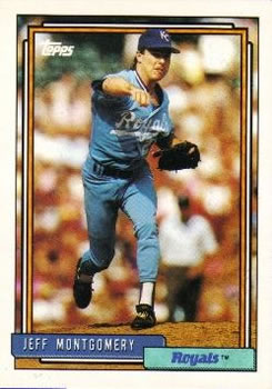 1992 Topps #16 Jeff Montgomery Front