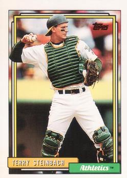 1992 Topps #234 Terry Steinbach Front