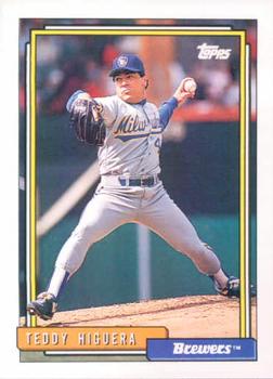 1992 Topps #265 Teddy Higuera Front