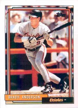 1992 Topps #268 Brady Anderson Front