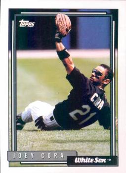 1992 Topps #302 Joey Cora Front