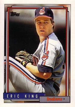 1992 Topps #326 Eric King Front