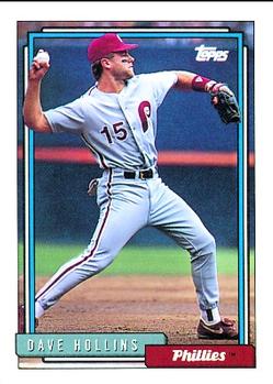 1992 Topps #383 Dave Hollins Front