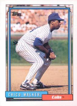 1992 Topps #439 Chico Walker Front