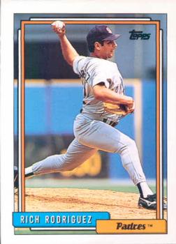 1992 Topps #462 Rich Rodriguez Front