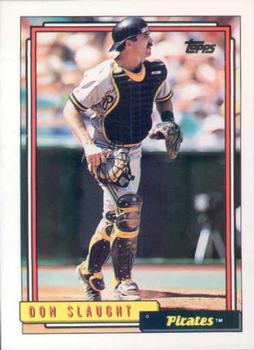 1992 Topps #524 Don Slaught Front
