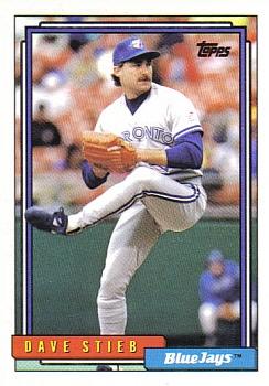 1992 Topps #535 Dave Stieb Front