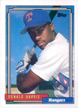 1992 Topps #554 Donald Harris Front