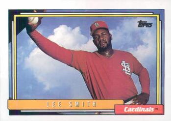 1992 Topps #565 Lee Smith Front