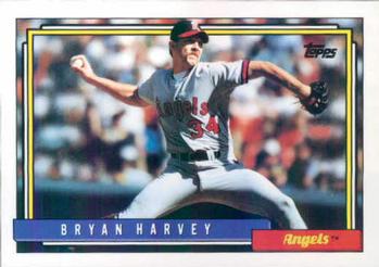 1992 Topps #568 Bryan Harvey Front