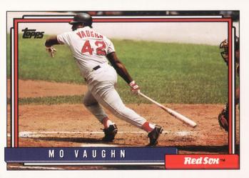 1992 Topps #59 Mo Vaughn Front