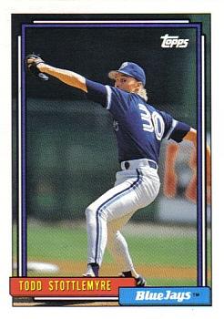 1992 Topps #607 Todd Stottlemyre Front