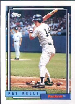 1992 Topps #612 Pat Kelly Front