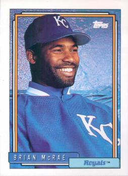 1992 Topps #659 Brian McRae Front